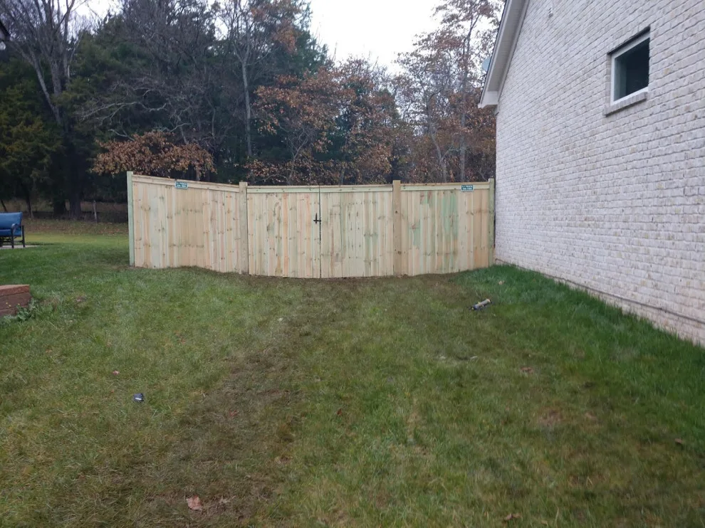 Raised Posts Fence with Cap and Trim by A-1 Fence & Deck Company - Photo 4