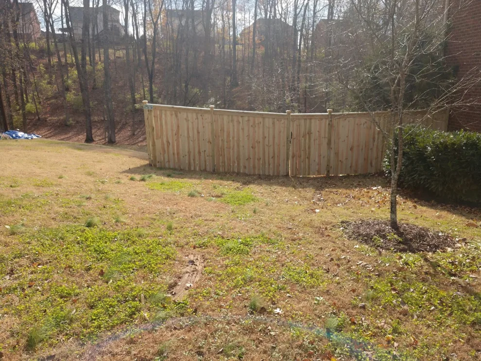 Raised Posts Fence with Cap and Trim by A-1 Fence & Deck Company - Photo 16