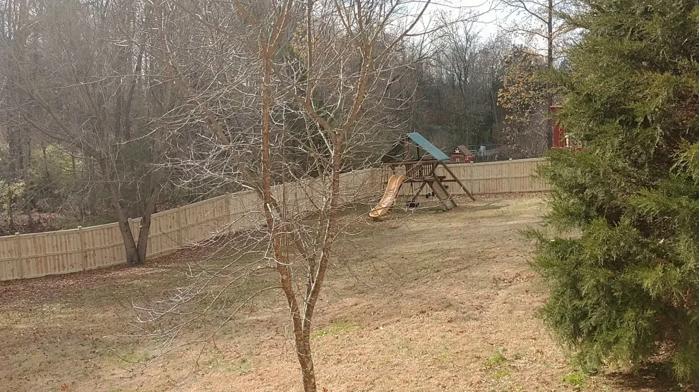 Raised Posts Fence with Cap and Trim by A-1 Fence & Deck Company - Photo 7