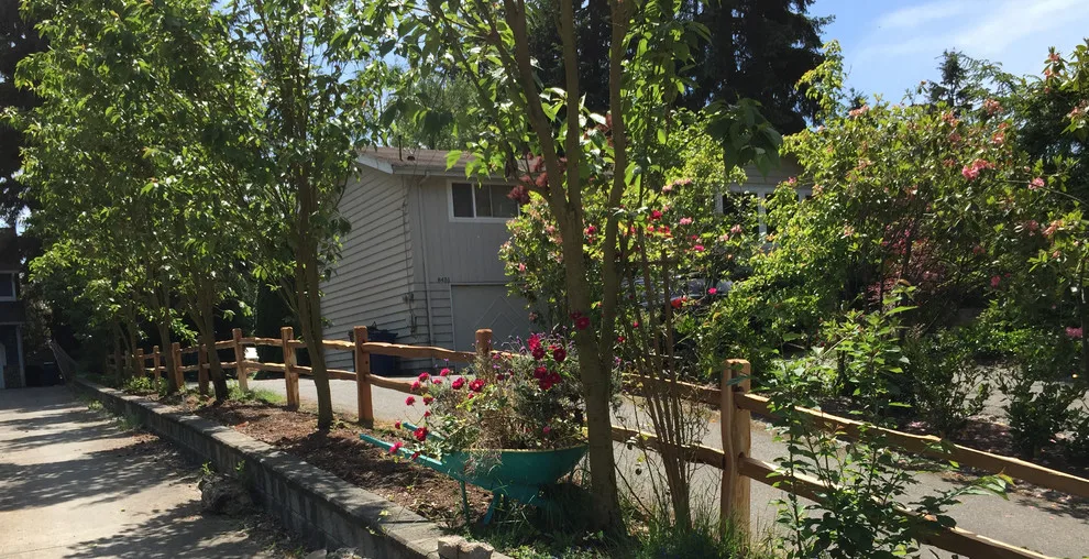 Cedar Double Rail Split Fence by Western Pacific Fence - Photo 7