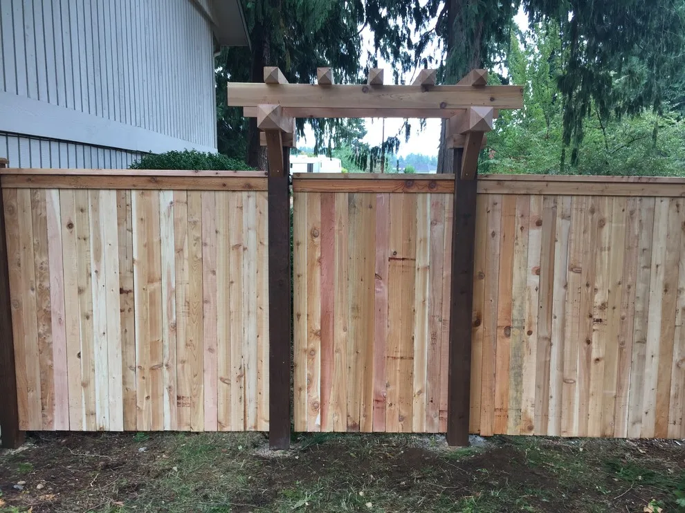 Cedar Arbor and Trellis by Western Pacific Fence - Photo 4
