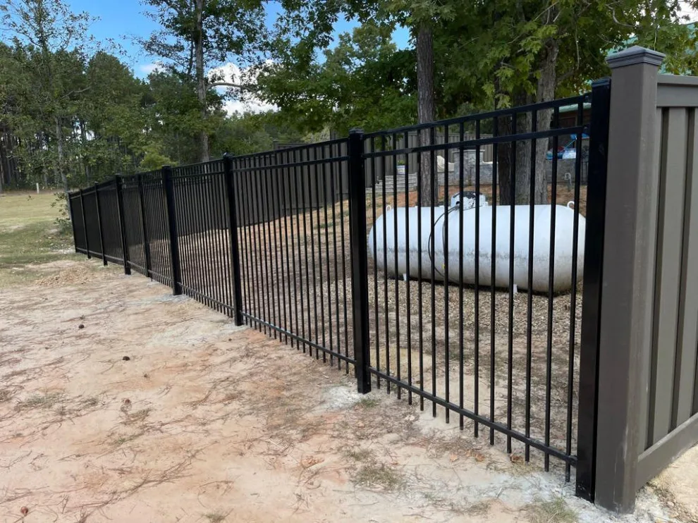 Trex and Iron Composite Fence by My Garage And Gates - Photo 9