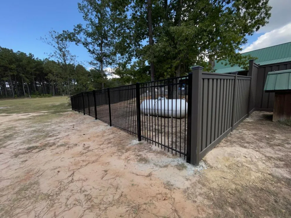 Trex and Iron Composite Fence by My Garage And Gates - Photo 4