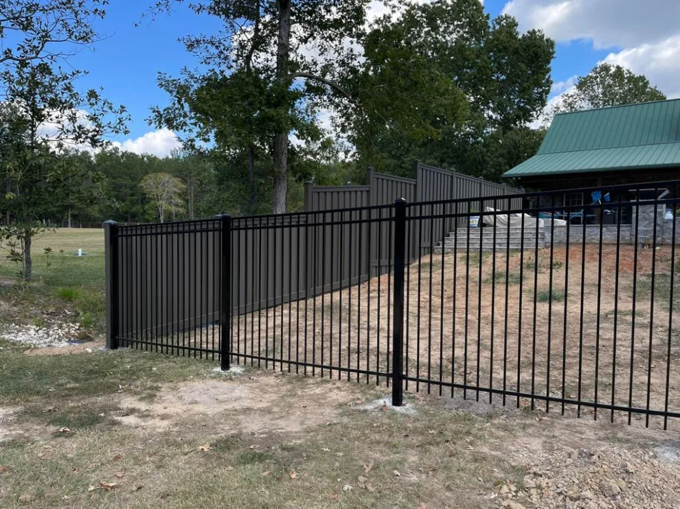 Trex and Iron Composite Fence by My Garage And Gates - Photo 2