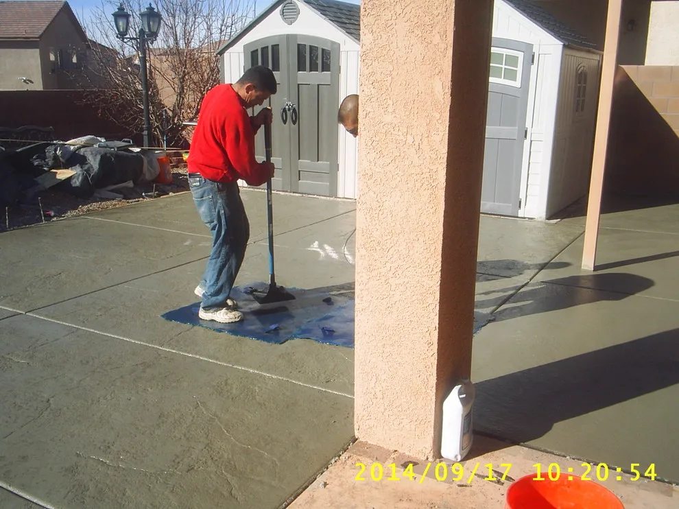 large slate concrete stamp by Lovato Enterprise LLC - Photo 11
