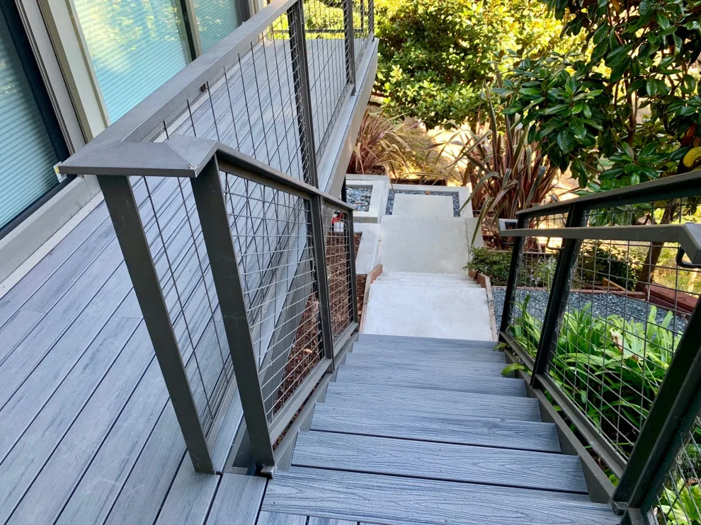 Contemporary Trex Deck by Clough Construction - Photo 8
