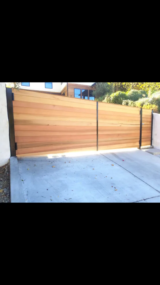 Timber Fencing and Entrances by Perfect Garage Doors And Gates Inc. - Photo 50