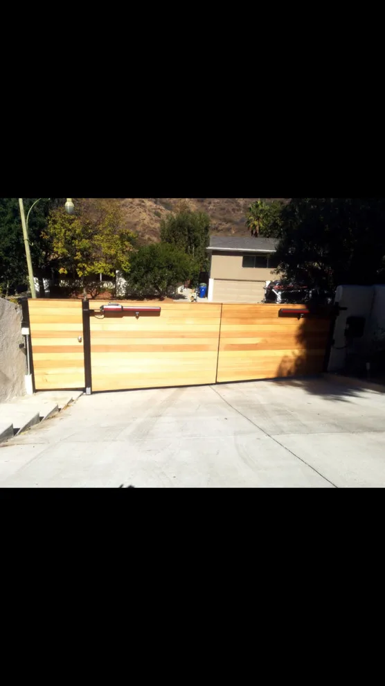 Timber Fencing and Entrances by Perfect Garage Doors And Gates Inc. - Photo 3