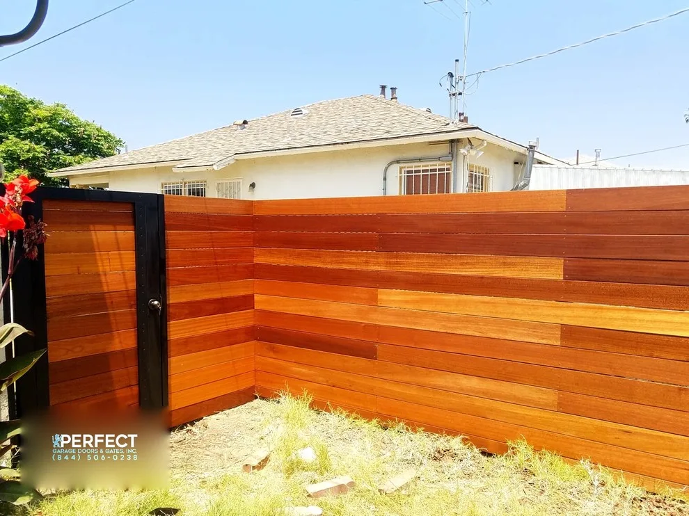 Timber Fencing and Entrances by Perfect Garage Doors And Gates Inc. - Photo 40