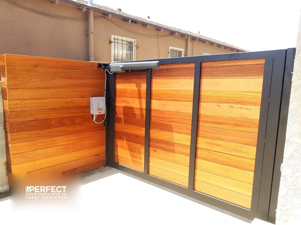 Timber Fencing and Entrances by Perfect Garage Doors And Gates Inc. - Photo 25