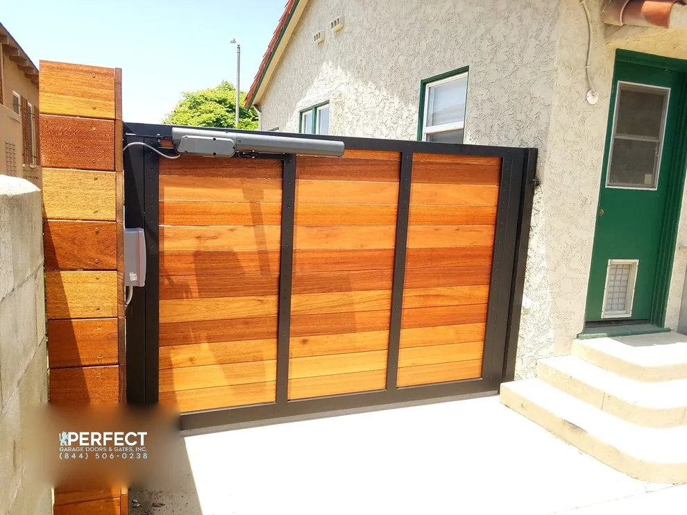 Timber Fencing and Entrances by Perfect Garage Doors And Gates Inc. - Photo 15