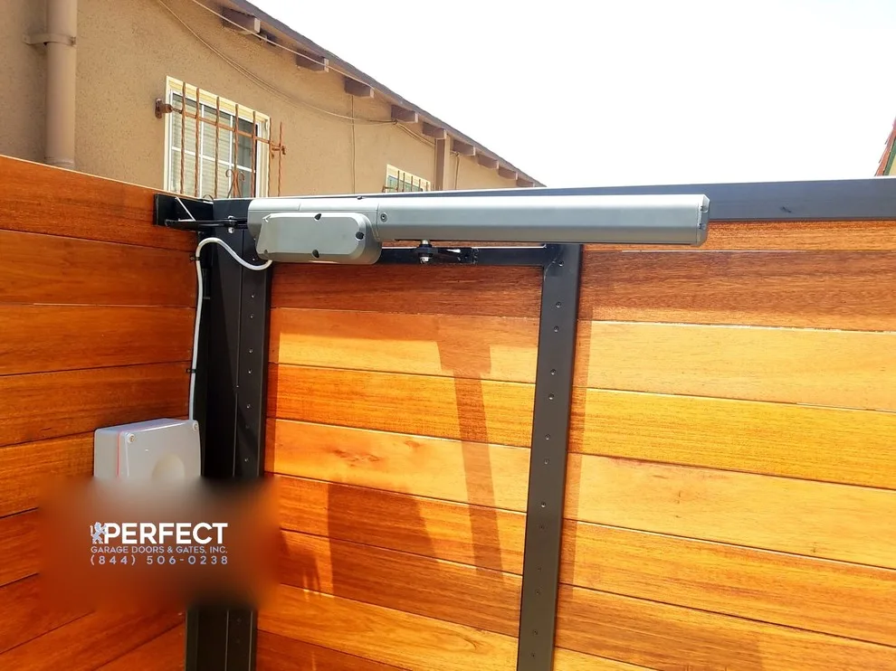 Timber Fencing and Entrances by Perfect Garage Doors And Gates Inc. - Photo 13