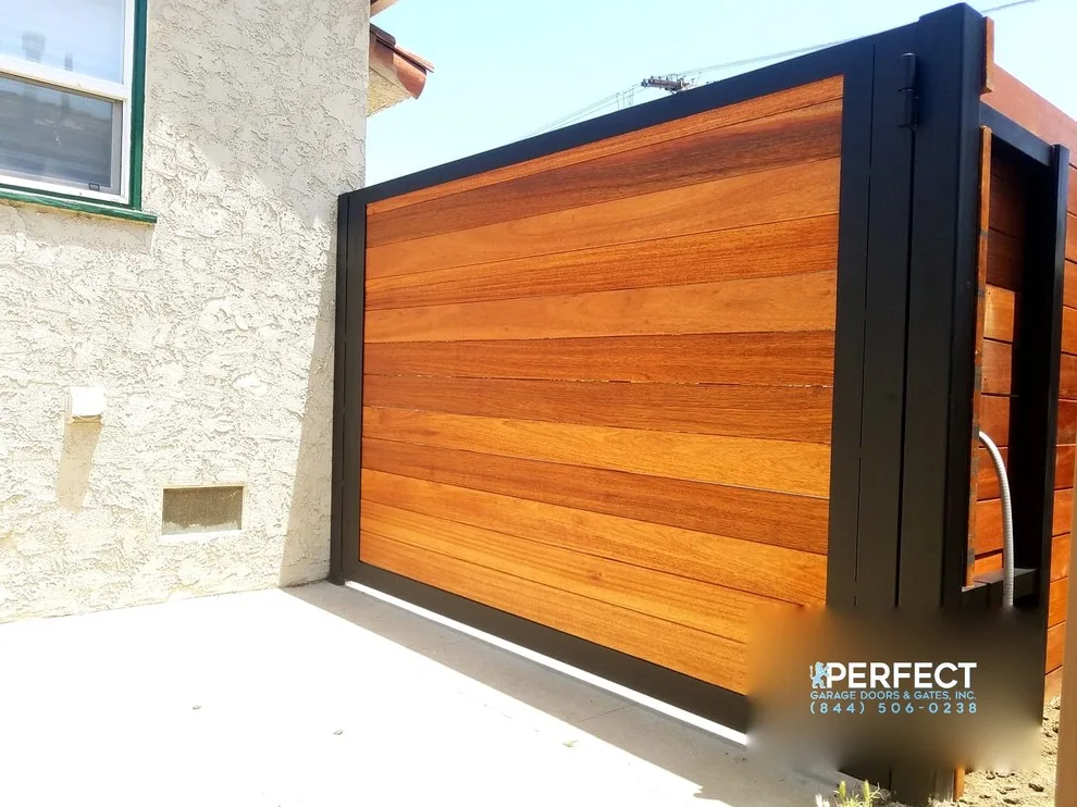 Timber Fencing and Entrances by Perfect Garage Doors And Gates Inc. - Photo 34