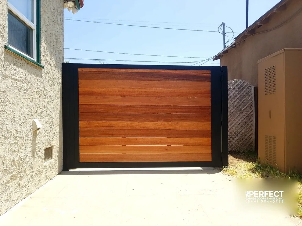 Timber Fencing and Entrances by Perfect Garage Doors And Gates Inc. - Photo 30