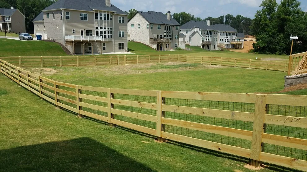 Agricultural Boundary (Plank Fence) by Peachtree Fence & Gates - Photo 22