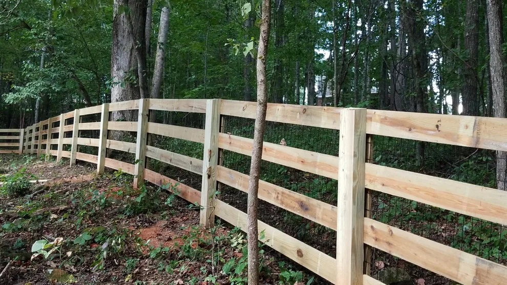 Agricultural Boundary (Plank Fence) by Peachtree Fence & Gates - Photo 9