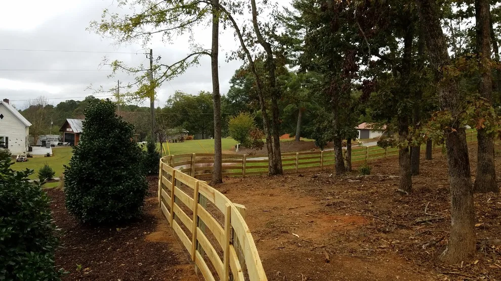 Agricultural Boundary (Plank Fence) by Peachtree Fence & Gates - Photo 3