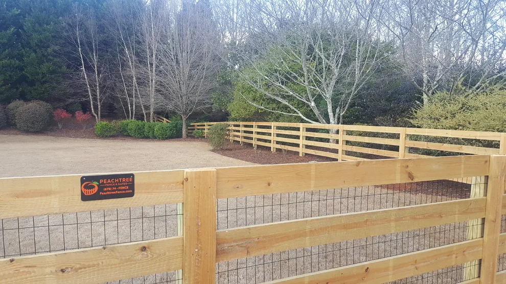 Agricultural Boundary (Plank Fence) by Peachtree Fence & Gates - Photo 12