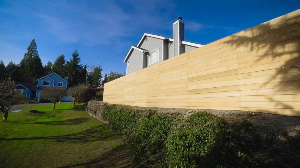 Horizontal Cedar Fence with Full Panels by Cool Cat Fence - Photo 3