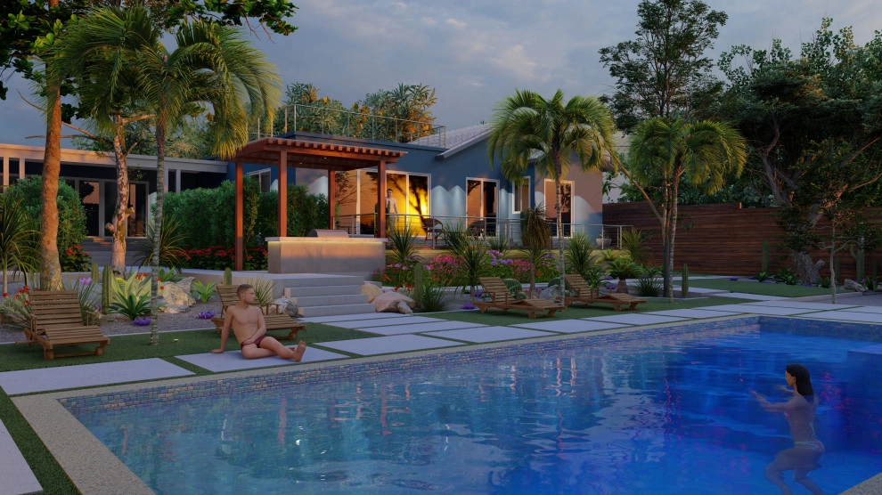 Rancho Santa Fe Full back yard remodel. by BNC Builders INC. - Photo 38