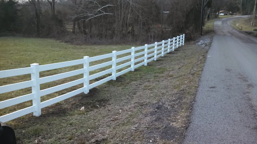 Horizontal Vinyl Agricultural Fence by A-1 Fence & Deck Company - Photo 4