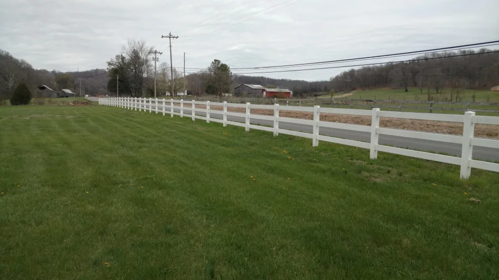 Horizontal Vinyl Agricultural Fence by A-1 Fence & Deck Company - Photo 3