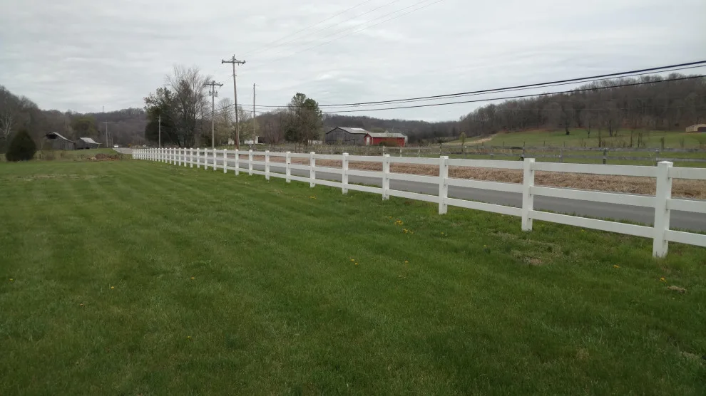 Horizontal Vinyl Agricultural Fence by A-1 Fence & Deck Company - Photo 2