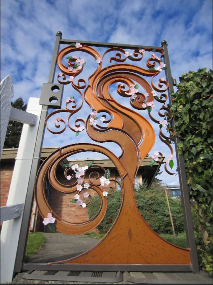 Sakura Tree Garden Entrance by Carbon & Sand - Photo 8