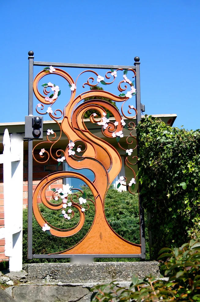 Sakura Tree Garden Entrance by Carbon & Sand - Photo 4