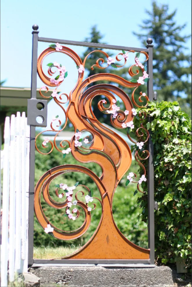 Sakura Tree Garden Entrance by Carbon & Sand - Photo 6