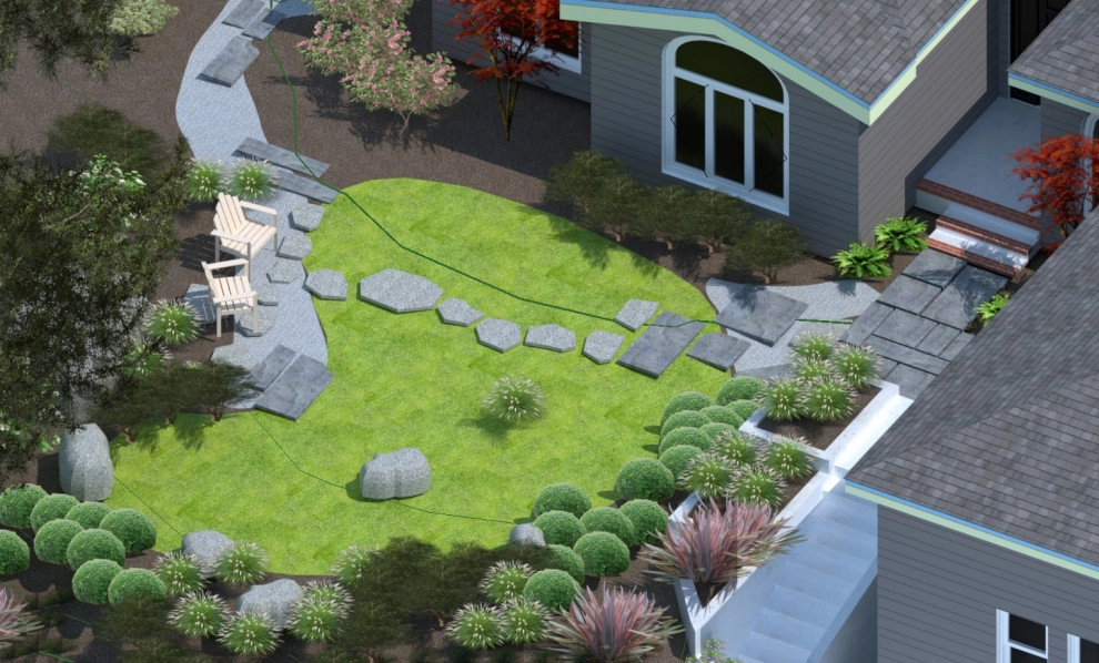 A Naturalistic Garden Retreat by The Garden Angels Landscape Design & Consulting - Photo 3