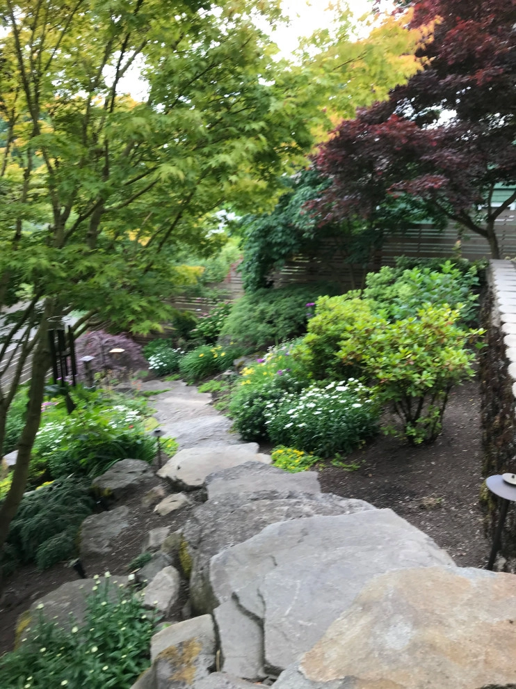 Asian Infused Terrace Garden by The Garden Angels Landscape Design & Consulting - Photo 11