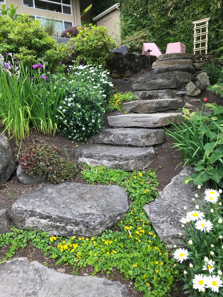Asian Infused Terrace Garden by The Garden Angels Landscape Design & Consulting - Photo 9