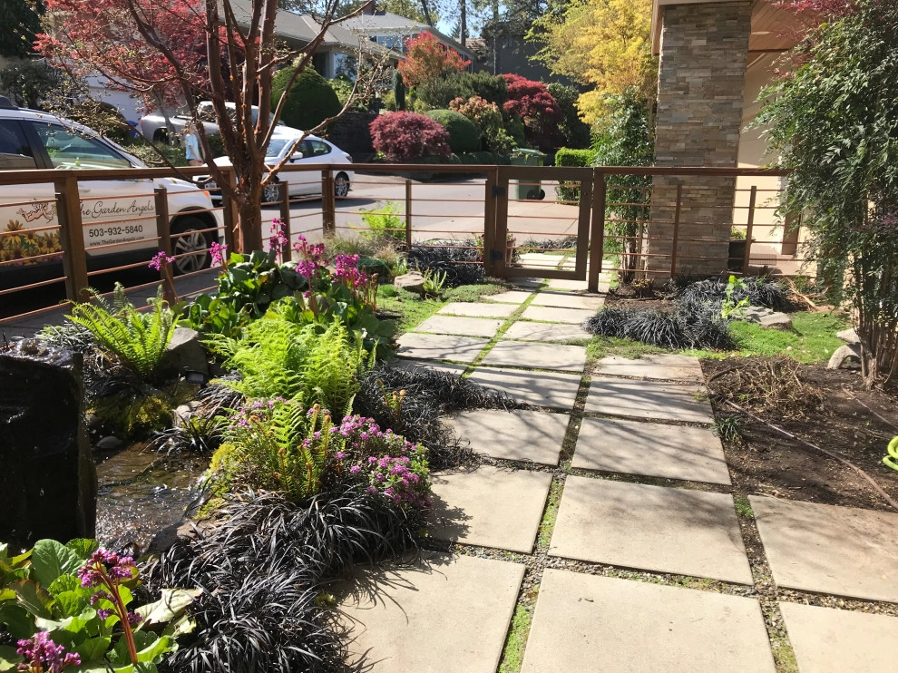 Asian Infused Terrace Garden by The Garden Angels Landscape Design & Consulting - Photo 4