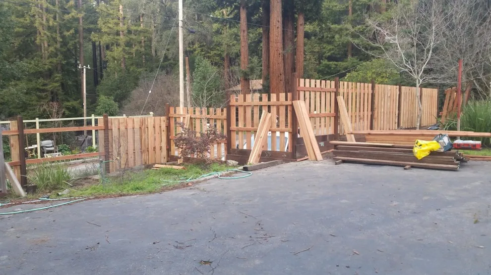 Maya's Personalized Arch-Style Shadowbox Fence by Central Valley Fence Company - Photo 6