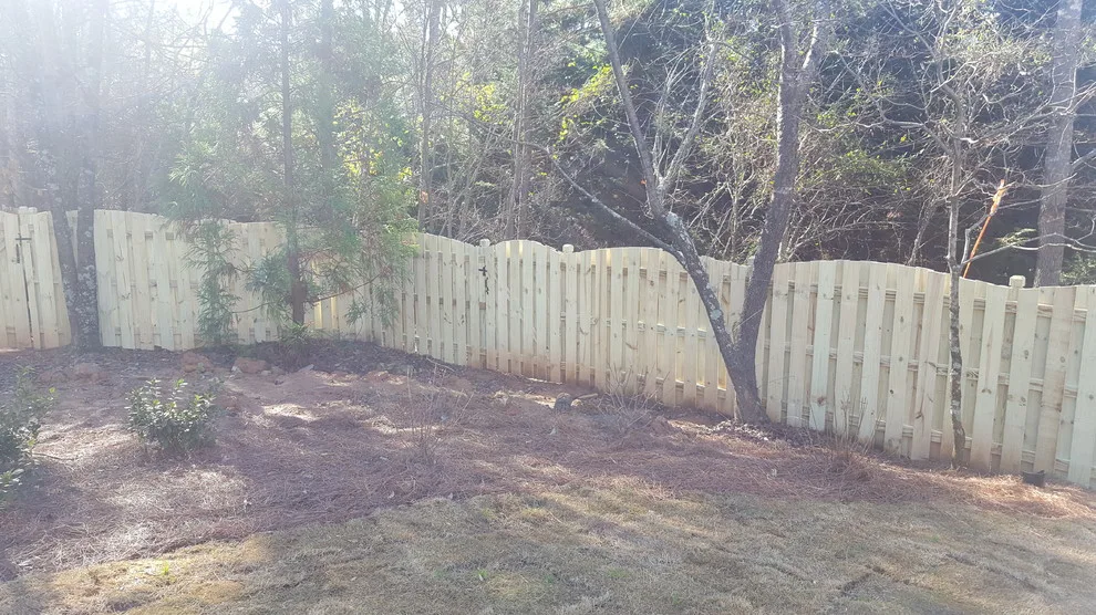 Curved Edge Shadowbox by Peachtree Fence & Gates - Photo 5