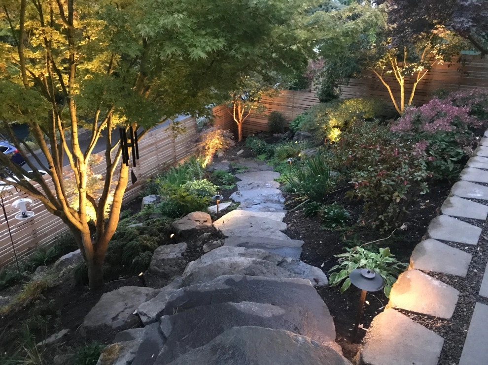 Asian Infused Terrace Garden by The Garden Angels Landscape Design & Consulting - Photo 5