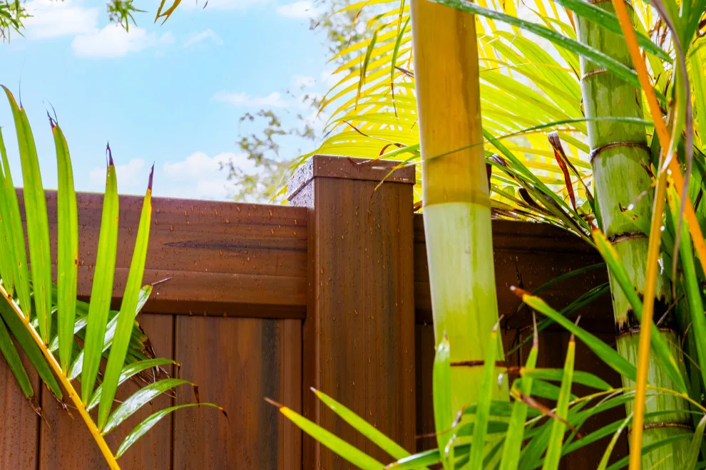 Walnut Mocha PVC Vinyl Fence by Freedom Fence & Aluminum - Photo 3