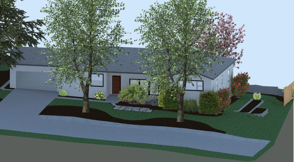 Mid-Century Garden by The Garden Angels Landscape Design & Consulting - Photo 5