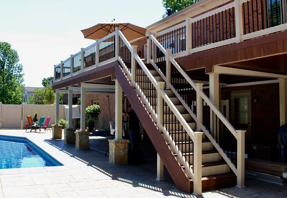 Vinyl Railing Installation Project by Mr. Fence - Photo 5