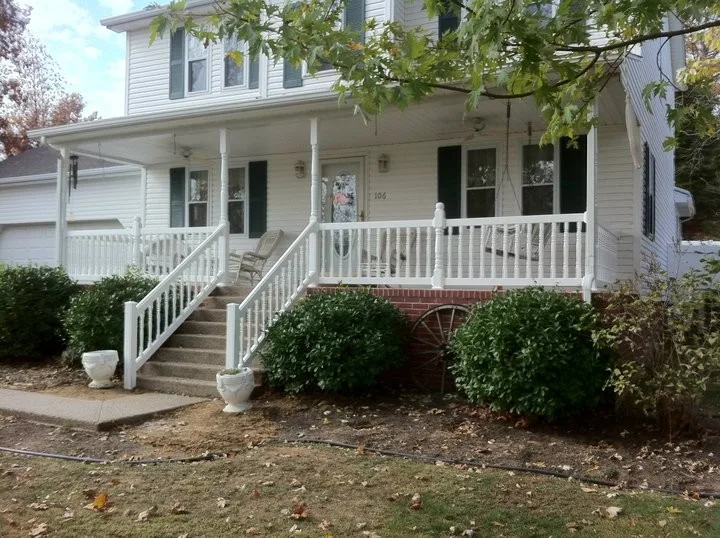 Vinyl Railing Installation Project by Mr. Fence - Photo 2