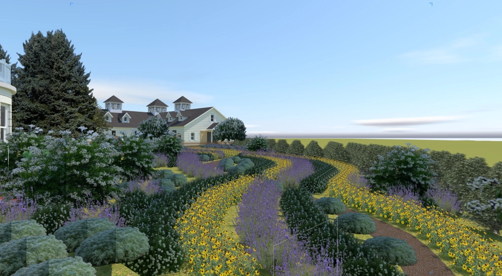 Pastoral Homestead & Horse Stables by The Garden Angels Landscape Design & Consulting - Photo 3