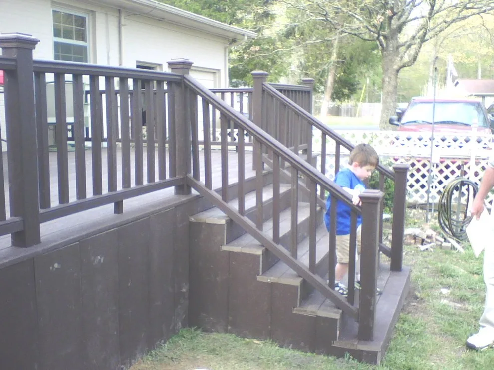 Handrail and Deck Fence Installation by Mid Tenn Fencing - Photo 44
