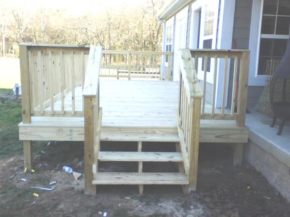 Handrail and Deck Fence Installation by Mid Tenn Fencing - Photo 54