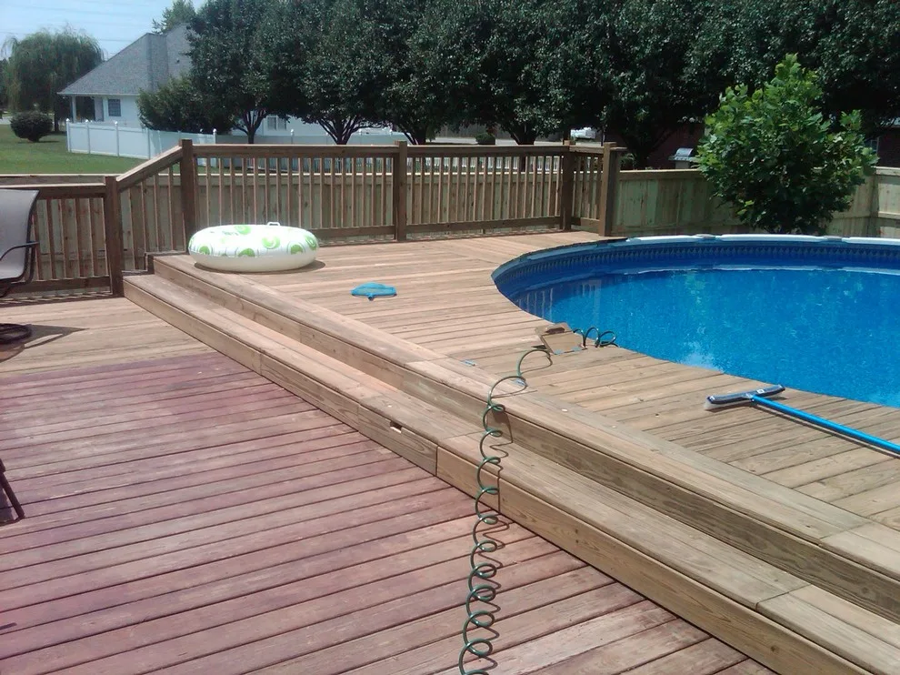 Handrail and Deck Fence Installation by Mid Tenn Fencing - Photo 23