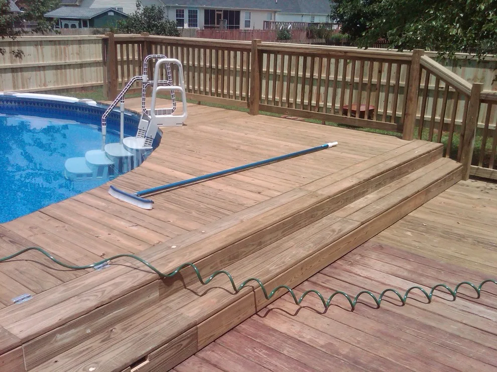 Handrail and Deck Fence Installation by Mid Tenn Fencing - Photo 29