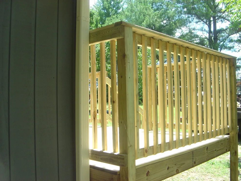Handrail and Deck Fence Installation by Mid Tenn Fencing - Photo 4