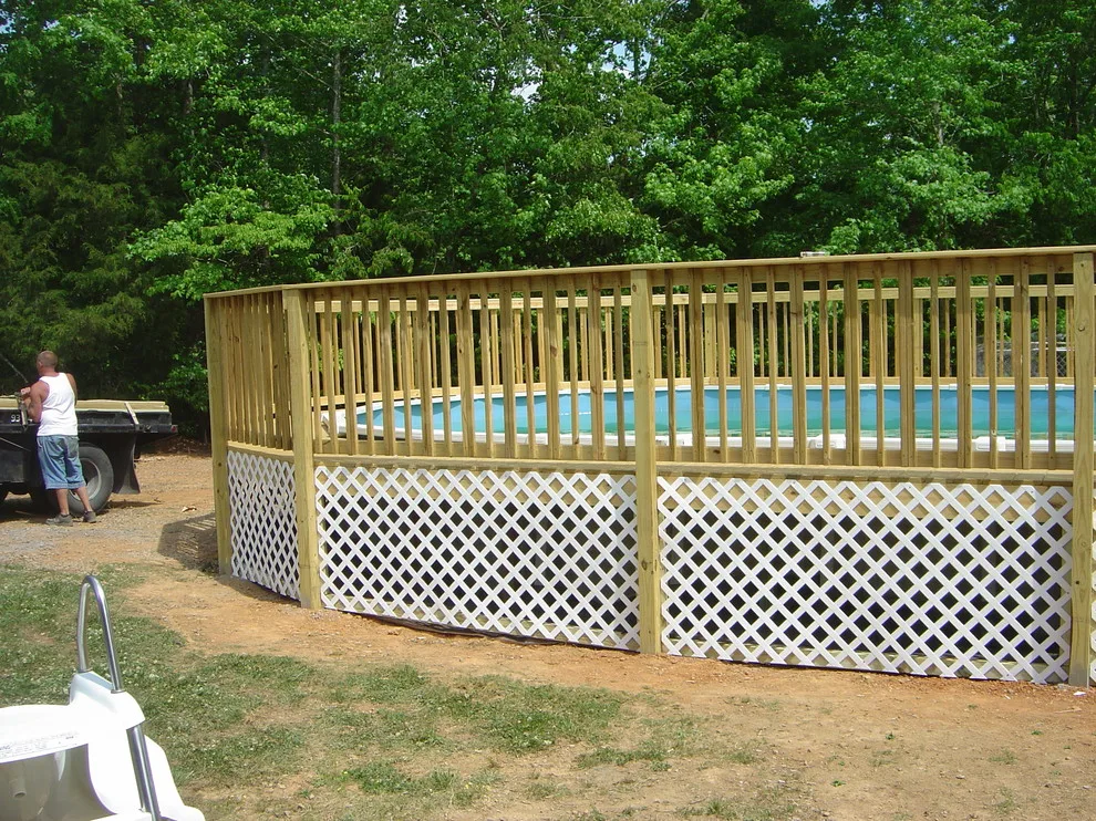 Handrail and Deck Fence Installation by Mid Tenn Fencing - Photo 46