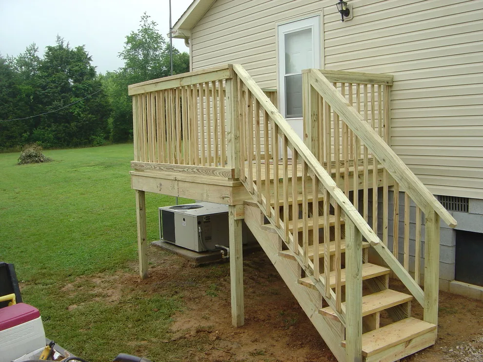 Handrail and Deck Fence Installation by Mid Tenn Fencing - Photo 27