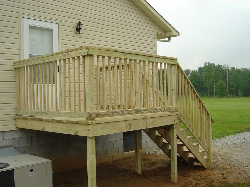 Handrail and Deck Fence Installation by Mid Tenn Fencing - Photo 19